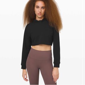lululemon all yours cropped hoodie